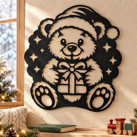 Christmas Teddy Bear laser svg 1.png