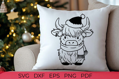 Christmas Highland Cow preview 1.jpg