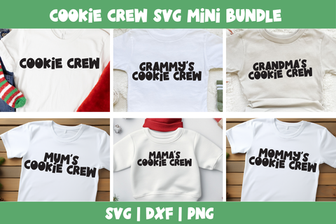 Cookie Crew SVG Design Set