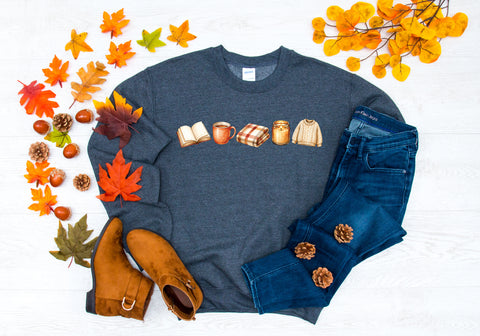 Cozy Reading Autumn PNG Design.jpg