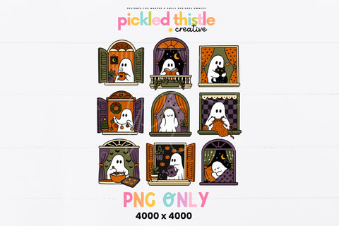 Cute Ghost Activities Sublimation Design.jpg