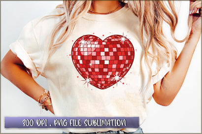 Disco Valentine Heart Coquette Sublimation.jpg