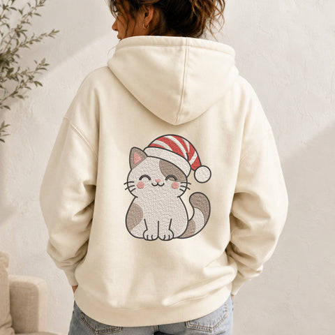 EF621. Christmas Kitten - White_Hoodie.jpg