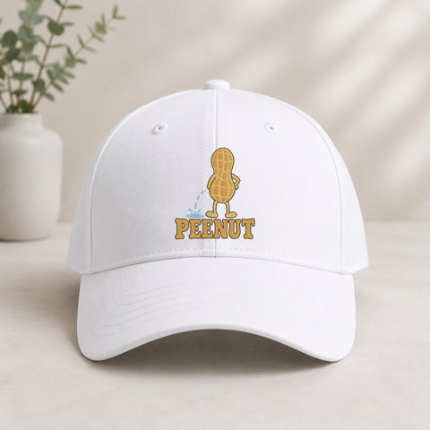 EF630. Funny Peanut Wordplay - White_Cap.jpg