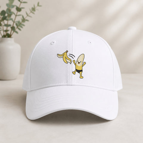 EF631. Funny Peeled Banana - White_Cap.jpg