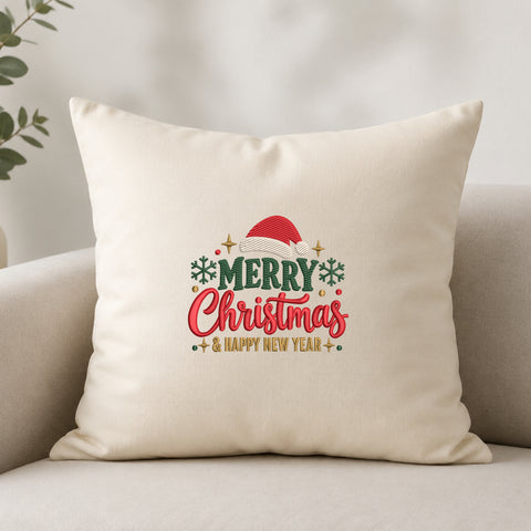 EF639. Merry Christmas - White_Pillow.jpg