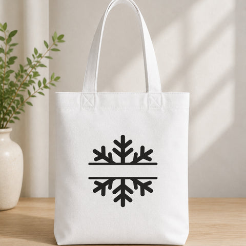 EF647. Snowflake - White_Totebag.jpg