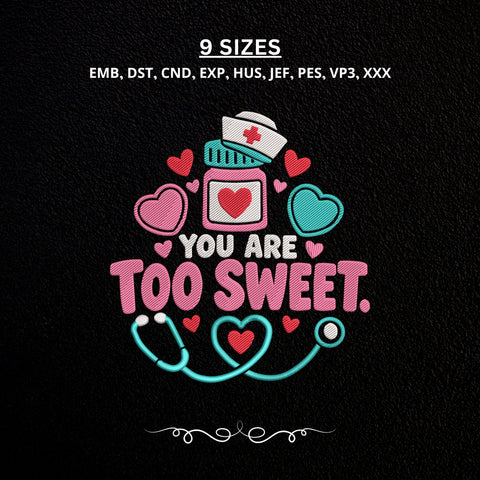 EF652. You Are Too Sweet Nurse - Main_Black_Mockup.jpg