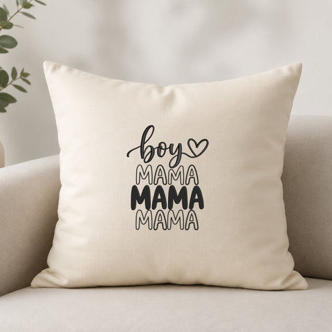 EF677. Boy Mama 2 - White_Pillow.jpg