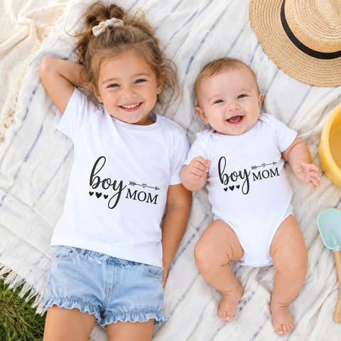 EF679. Boy Mom 2 - White_Kids_tshirt_And_onesie.jpg