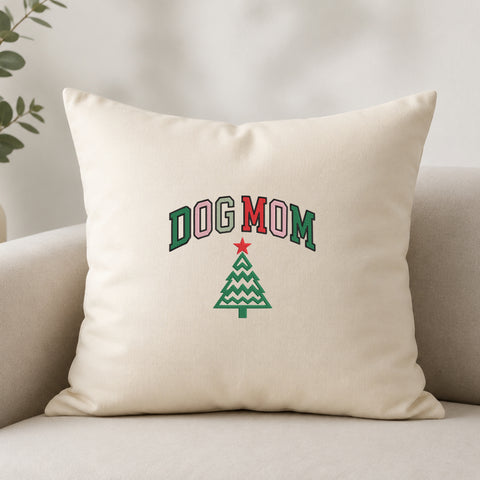 EF684. Dog Mom - White_Pillow.jpg