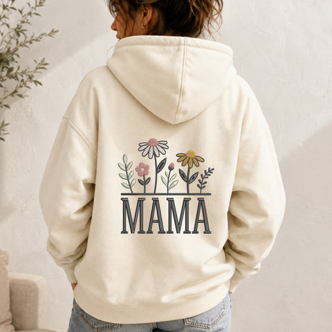 EF687. Flower Mama - White_Hoodie.jpg