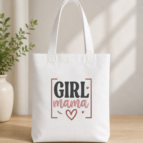EF692. Girl Mama 3 - White_Totebag.jpg