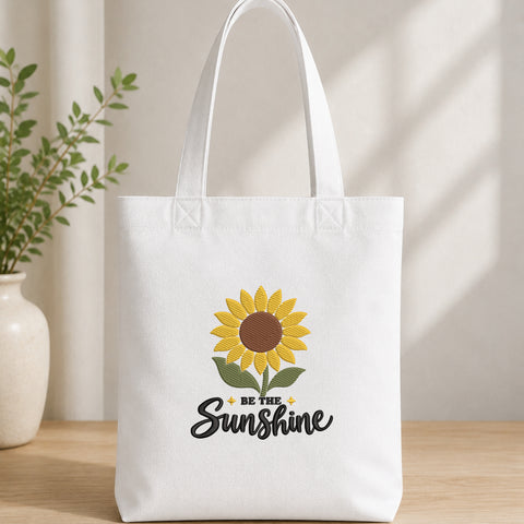 EF732. Be the Sunshine - White_Totebag.jpg