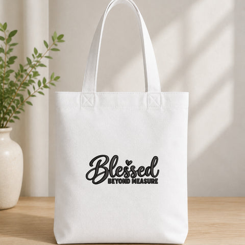 EF737. Blessed Beyond - White_Totebag.jpg