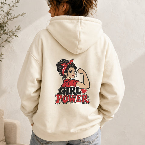 EF757. Girl Power - White_Hoodie.jpg