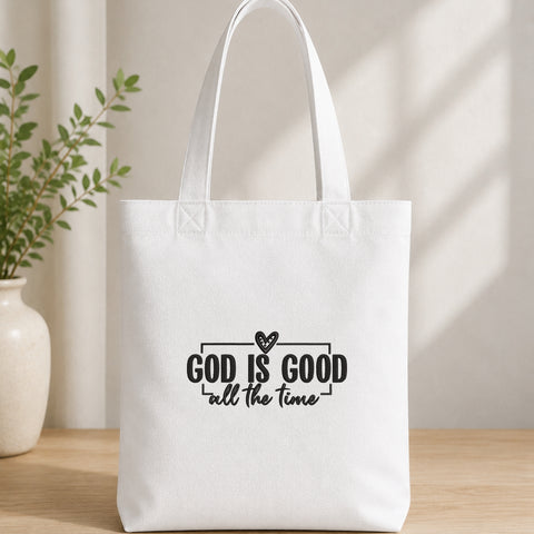 EF758. God Is Good - White_Totebag.jpg