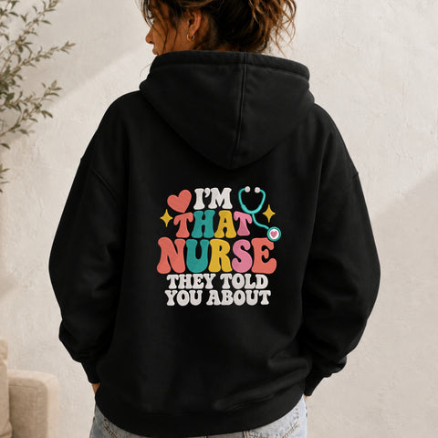 EF763. I Am That Nurse - Black_Hoodie.jpg