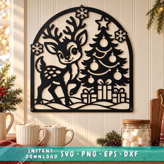 Fawn Christmas Tree laser svg 1.png.jpg