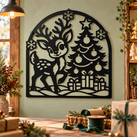 Fawn Christmas Tree laser svg 4.png