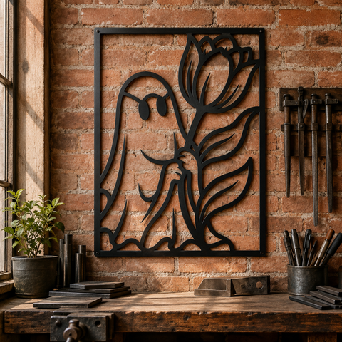 Ghost with tulip laser svg (2).png