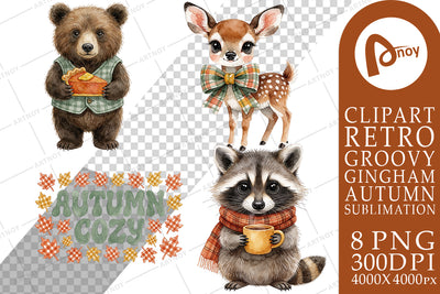 Groovy-Retro-Plaid-Woodland-Critters-Artnoy-01.jpg