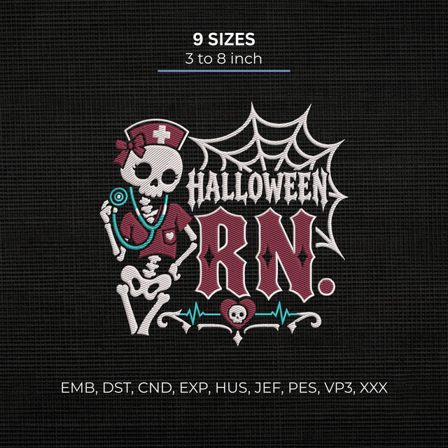 Halloween Nurse Skeleton - Main_Black_Mockup.jpg