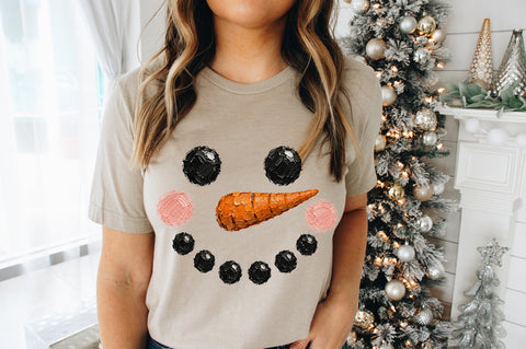 Hand Painted Carrot Nose Face Digital PNG.jpg