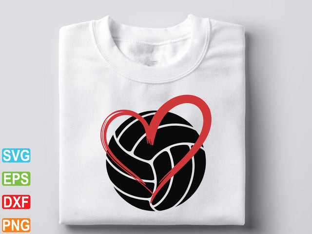 Heart Volleyball Outline Svg (4).jpg