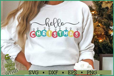 Hello Christmas Ornaments svg file shirt.jpg