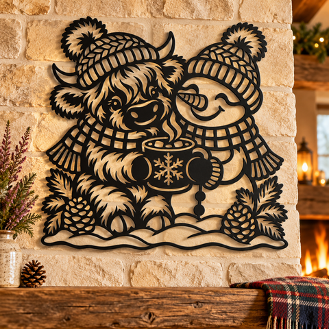 Highland Cow Snowman Cocoa laser svg 4.png