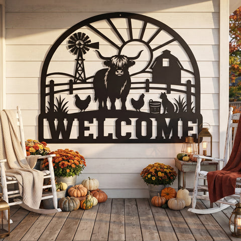 Highland cow welcome sign laser svg 4.jpg