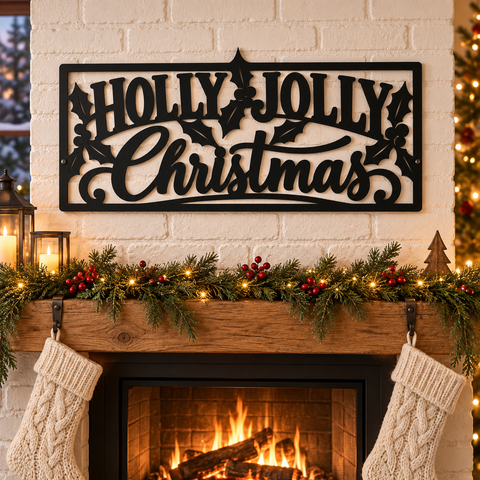 Holly Jolly Christmas laser svg (3).png