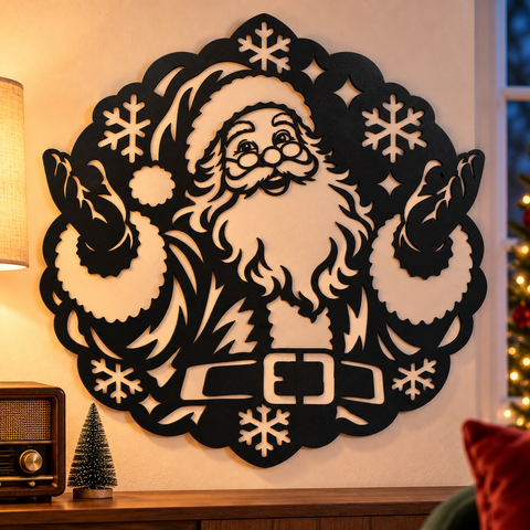 Jolly Santa Snowflakes laser svg 3.png