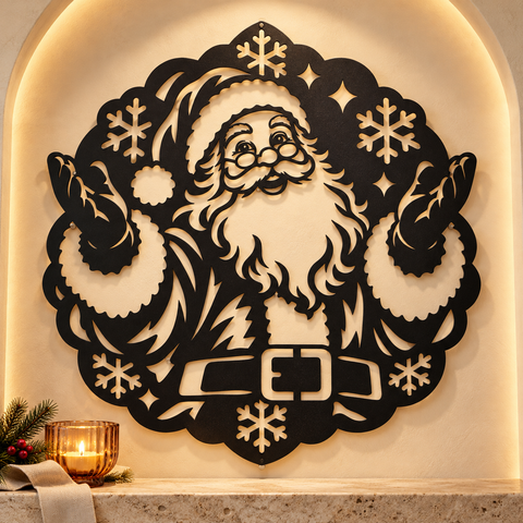 Jolly Santa Snowflakes laser svg 5.png