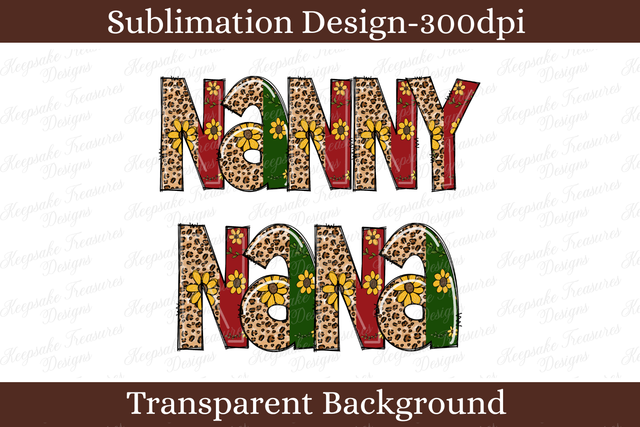 LEOPARD AND SUNFLOWER AUTUMN NAMES NANNY NANA.png