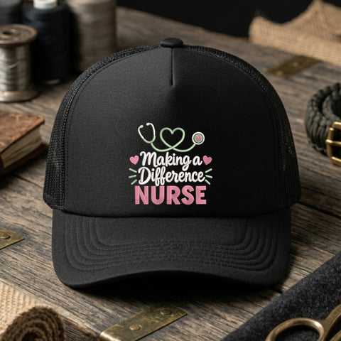 Making a Difference Nurse - Black_Cap.jpg