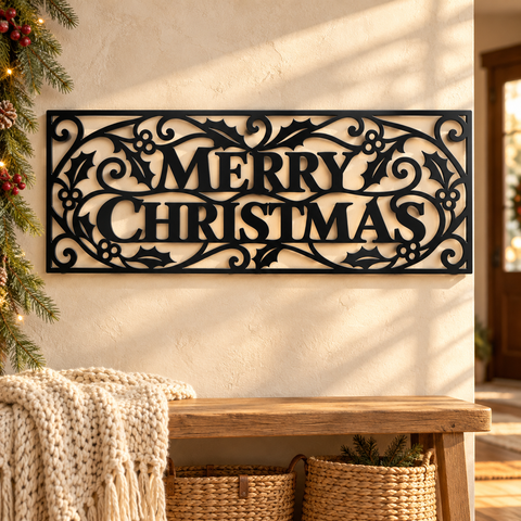 Merry Christmas Holly laser svg 1.png