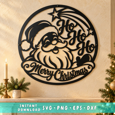 Merry Christmas Santa laser svg 1.jpg