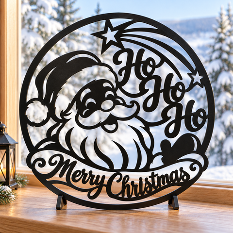 Merry Christmas Santa laser svg 7.png