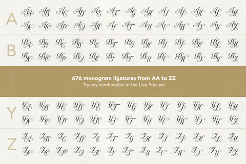 Monogramica_Monogram_Overview_AA-ZZ_Ligatures.jpg