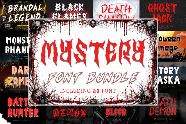 Mystery Font Bundle.png