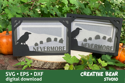 Nevermore Raven Card mock up Creative Bear Studio 18 x 27 mock ups_18x27.png