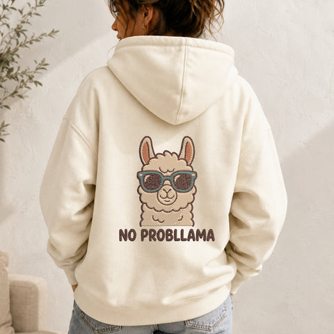No Probllama_Etsy_Hoodie_White.jpg