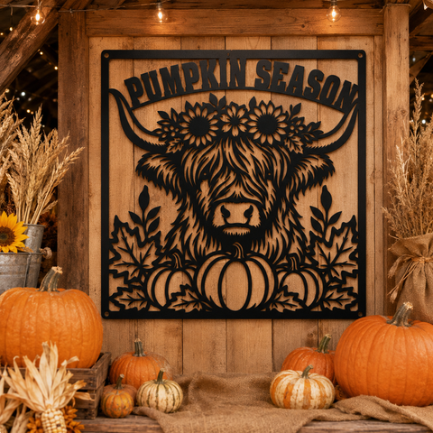 Pumpkin season highland cow laser svg (5).png