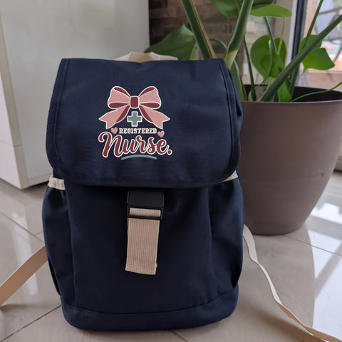 Registered Nurse With Bow - Black_School_Bag.jpg