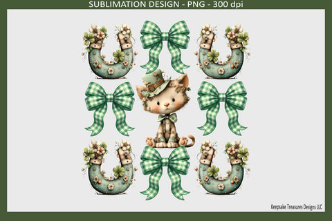 ST PATRICKS DAY KITTY COQUETTE BOWS SUBLIMATION PNG DESIGN PRINTABLE PNG DIGITAL DOWNLOAD.jpg