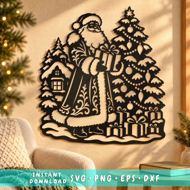 Santa Christmas Tree laser svg 1.jpg