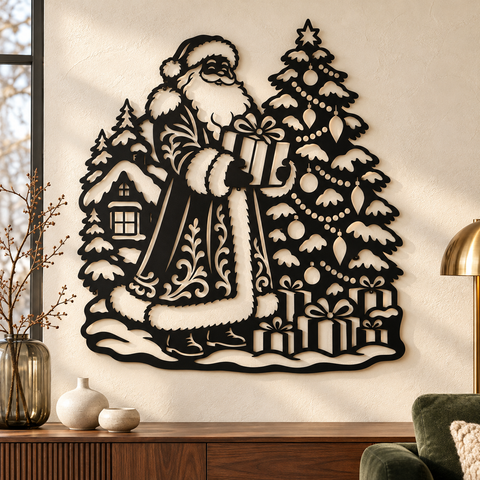 Santa Christmas Tree laser svg 4.png