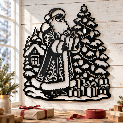 Santa Christmas Tree laser svg 7.png